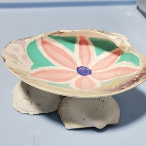 Ocean dish/ shell decorative tray